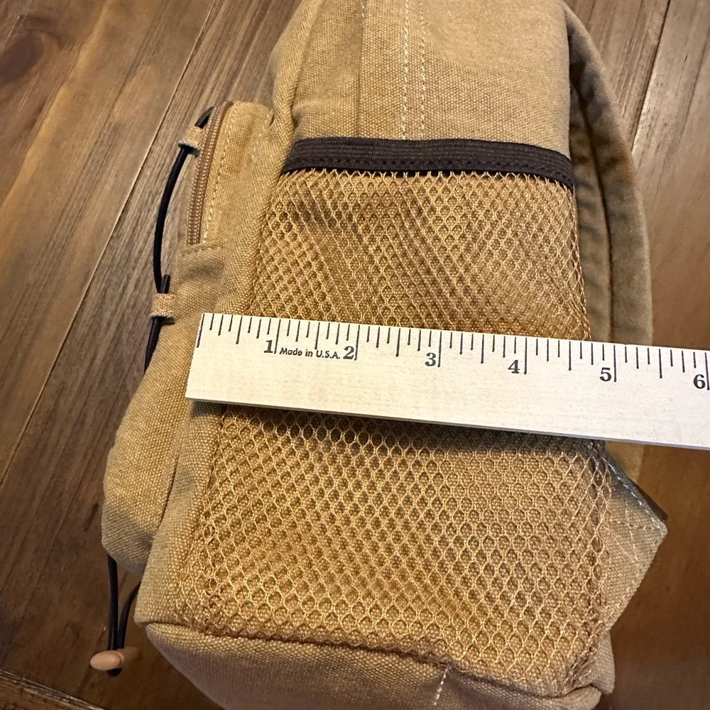 NWT Light Brown‎ Canvas Dome Backback
